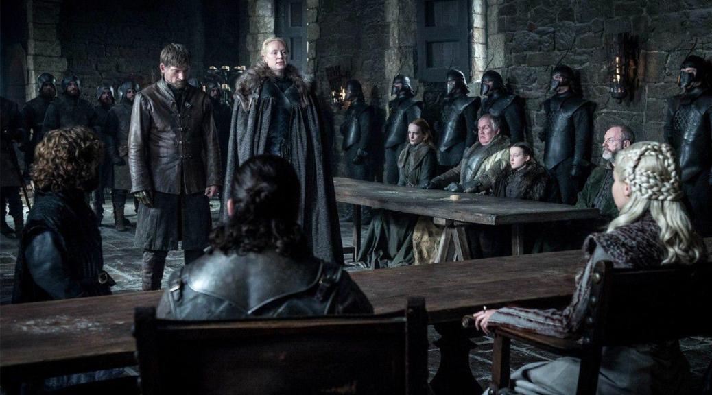 Jaime Lannister on trial, defended by the only person who has seen through his bluster.